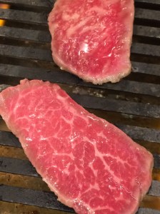 Wish you guys were here to smell this delicious beef! And give me a back massage, haha